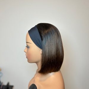 Bob Headband Wig (Wine and Brown)