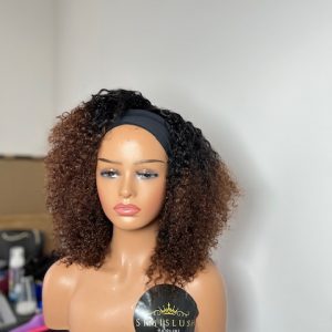 Pixie Headband wig (Black and Brown)