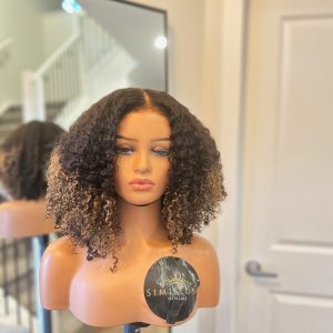 Wig Bethany- 4C Hairline Kinky Pixie curls