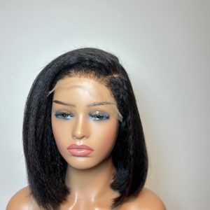 Wig Aura - 4C Hairline Kinky bob wig
