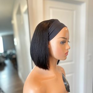 Bob Headband Wig (Black, Wine and Brown)